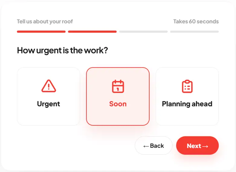 60 second quote tool