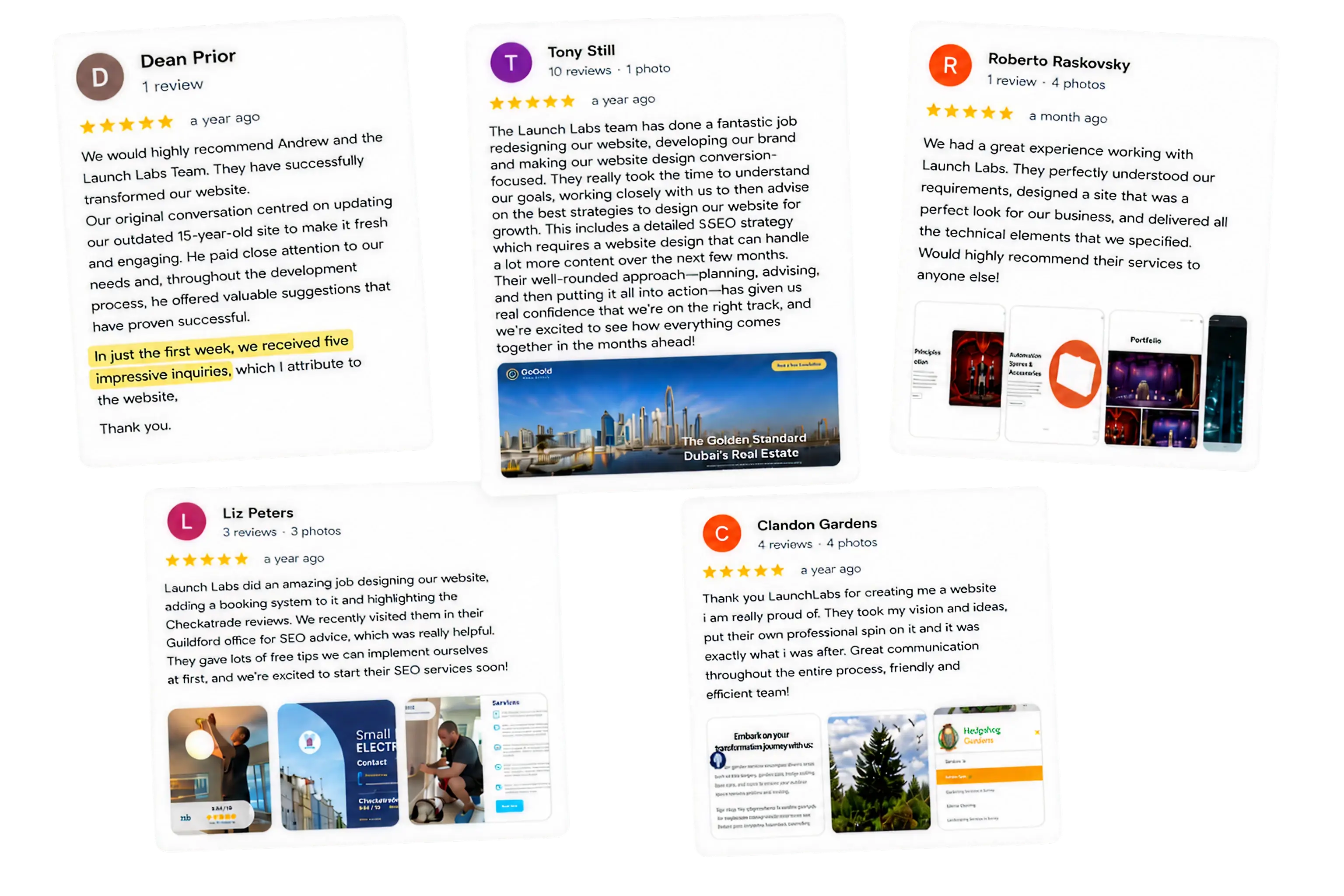 Real Google Reviews